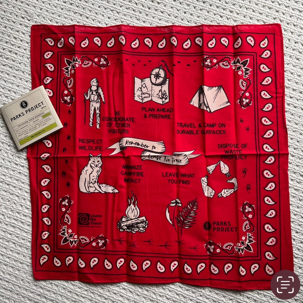 PARKS PROJECT • Standard Issue Bandana - Picture 9 of 10